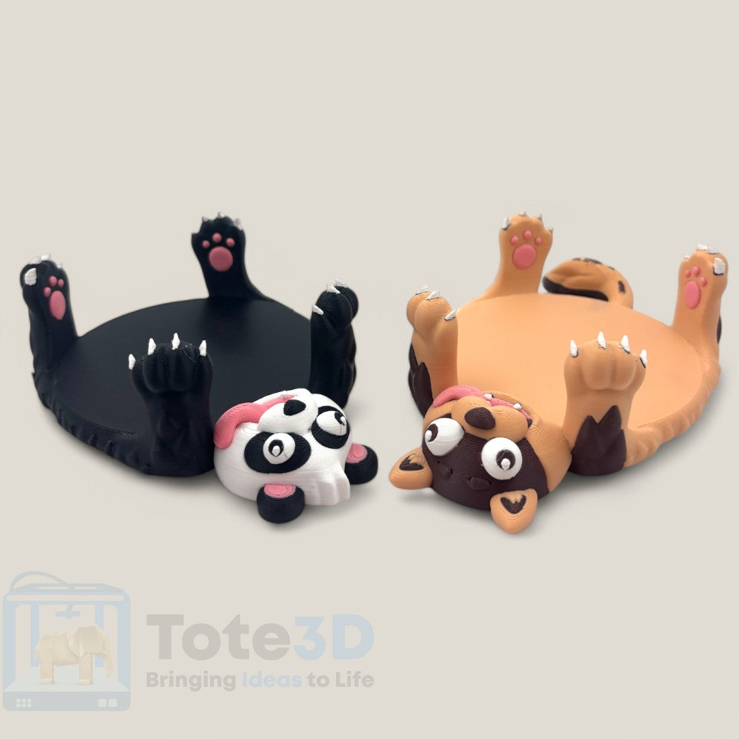Panda & Shiba Coasters – Cute and Versatile