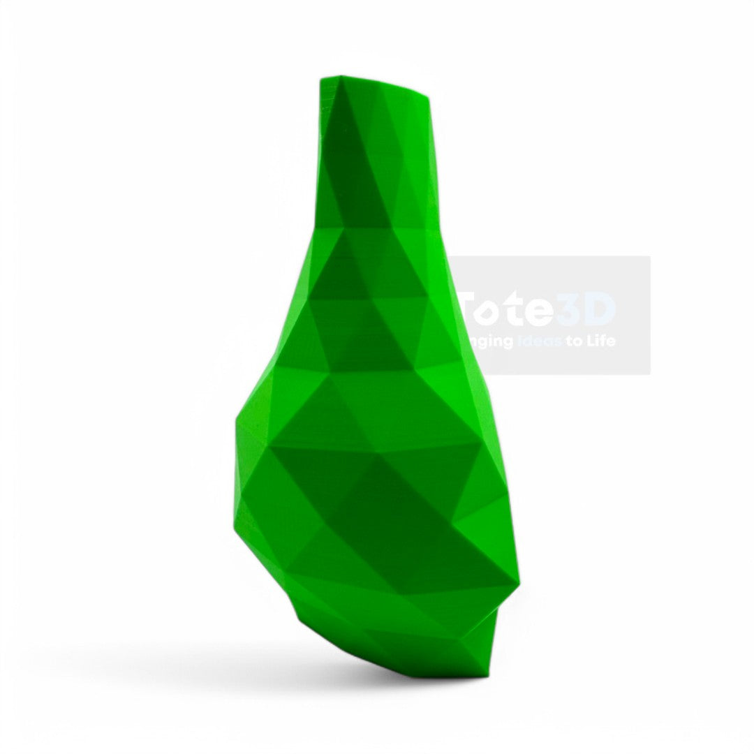 Geometric Neon Flower Vase – Modern Decor