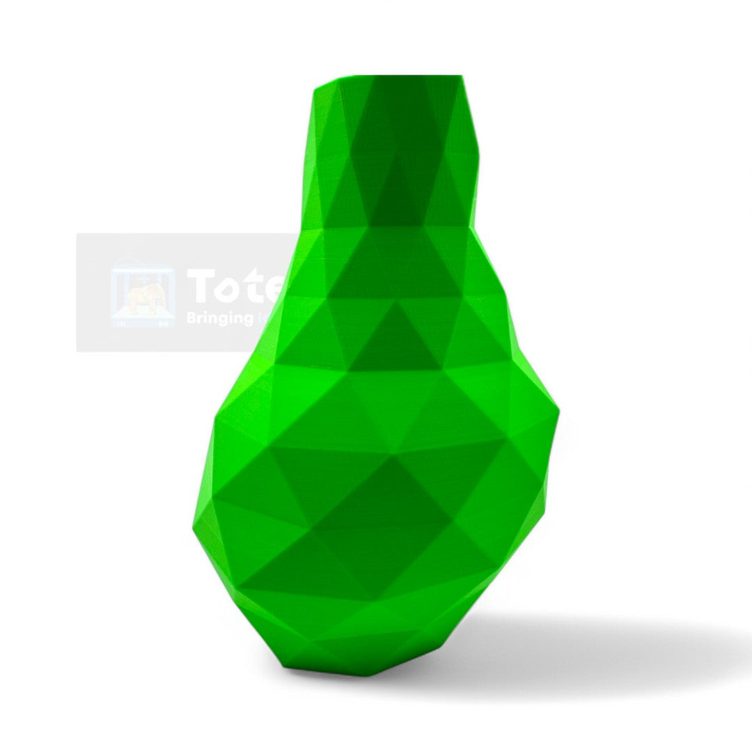 Geometric Neon Flower Vase – Modern Decor