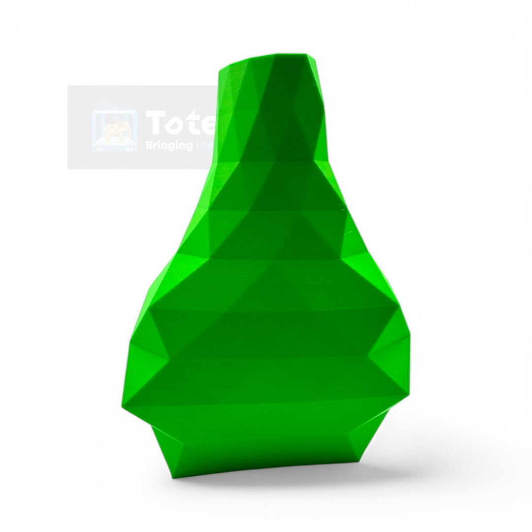 Geometric Neon Flower Vase – Modern Decor