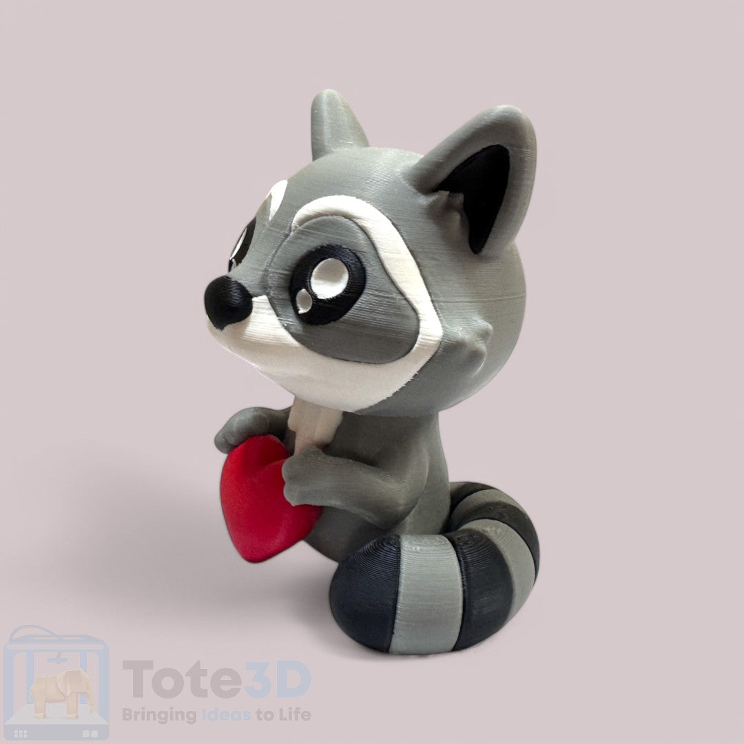 Clicky Raccoon – The Heart Stealing Fidget