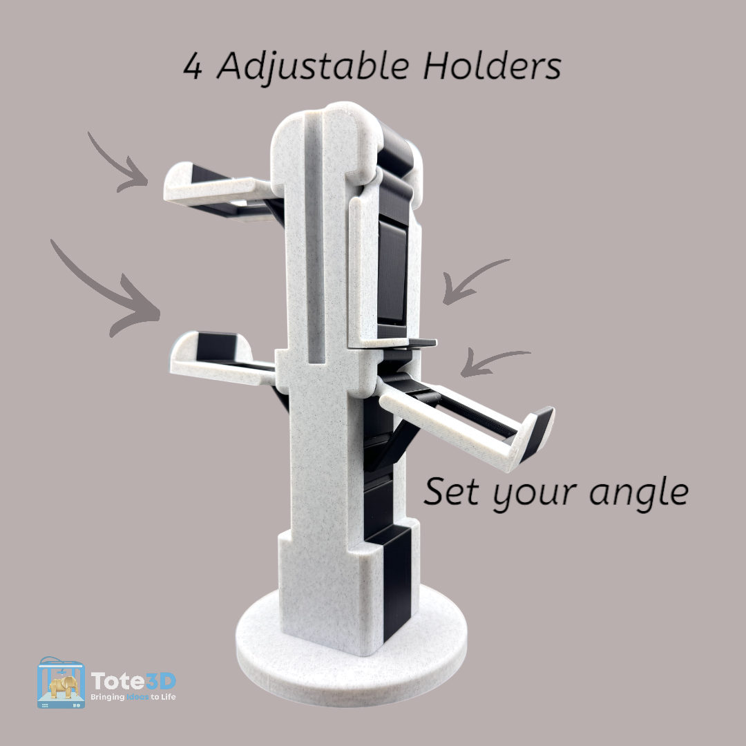 Adjustable Organizer Stand for Gaming Controllers and Headset