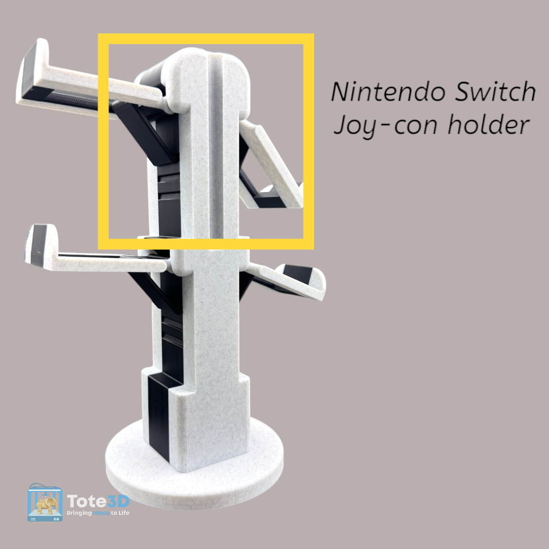 Adjustable Organizer Stand for Gaming Controllers and Headset