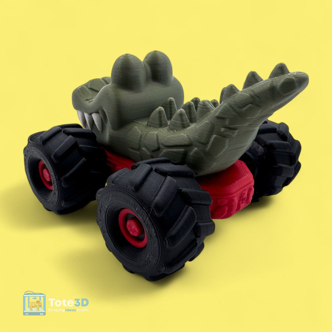 Alligator Truck | Sturdy Push Toy for Toddlers 🐊