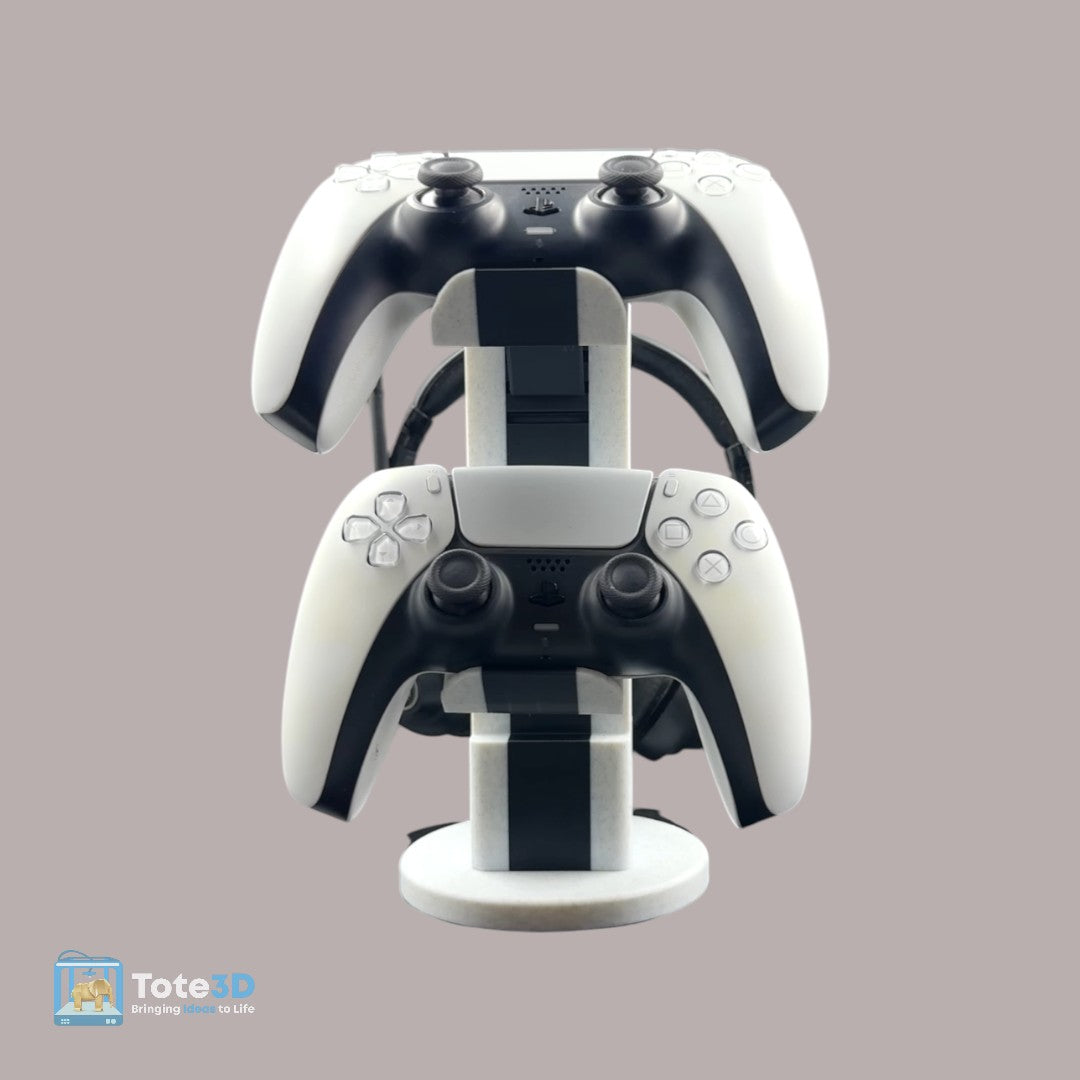 Adjustable Organizer Stand for Gaming Controllers and Headset
