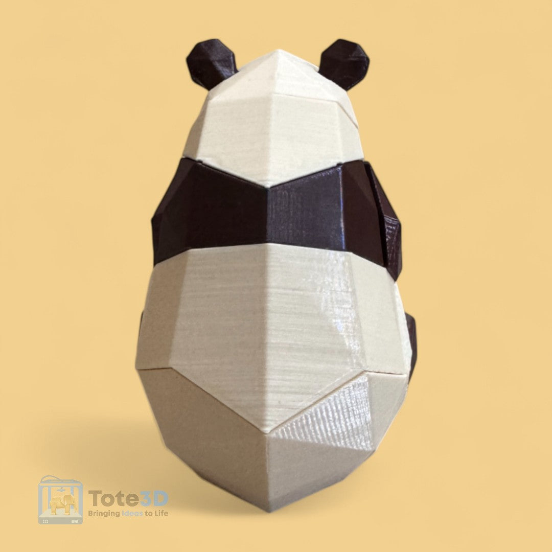 Magnetic 3D Printed Panda Puzzle