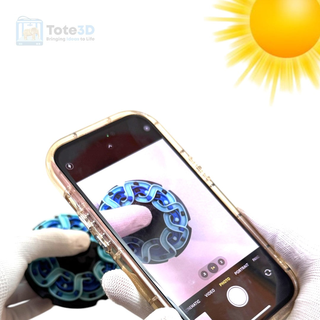 Animated Slinky Spinner – Camera Magic! 🎥