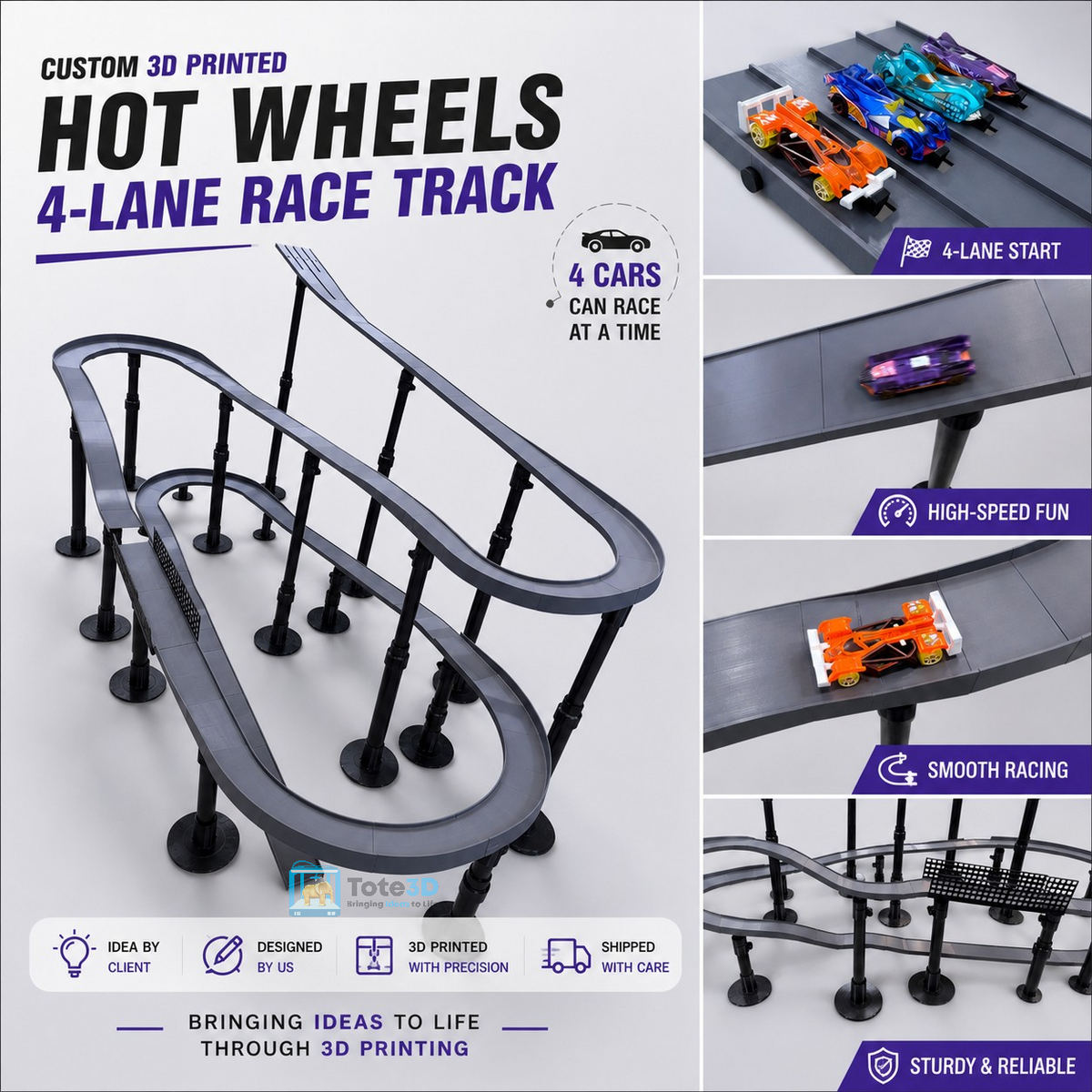 Custom Hot Wheels Racing System