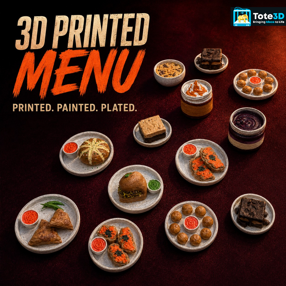 Miniature Food Models