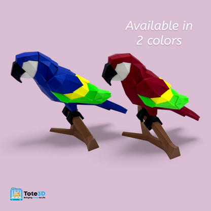 Macaw Parrot 3D Puzzle – Magnetic Click Toy for Kids & Adults