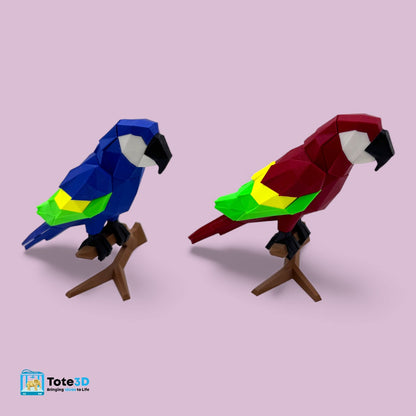 Macaw Parrot 3D Puzzle – Magnetic Click Toy for Kids & Adults