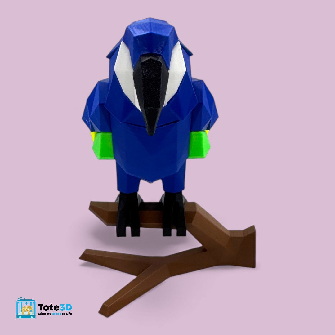Macaw Parrot 3D Puzzle – Magnetic Click Toy for Kids & Adults