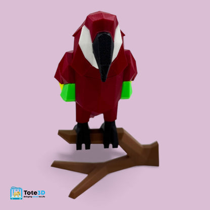Macaw Parrot 3D Puzzle – Magnetic Click Toy for Kids & Adults