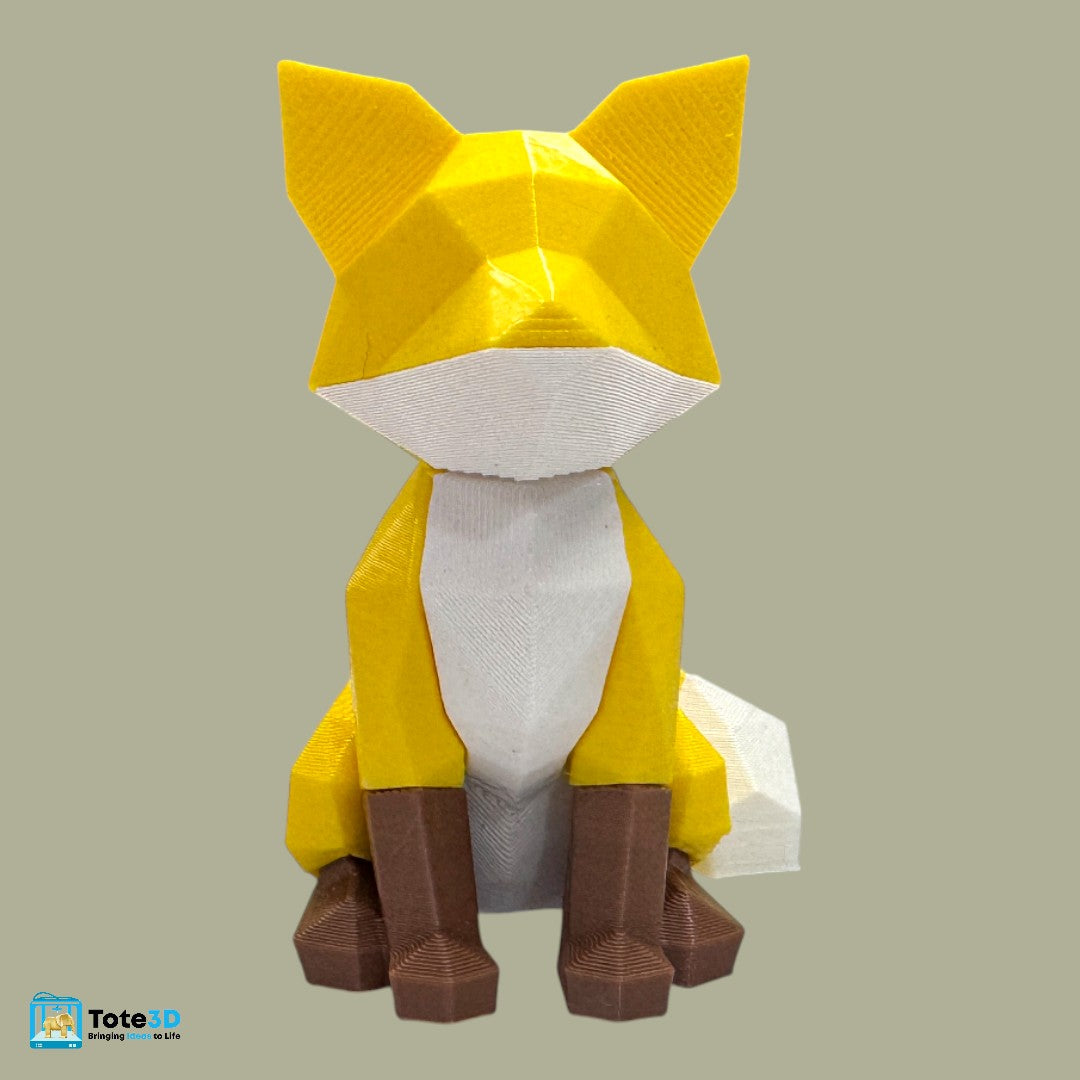 Baby Fox 3D Puzzle – Magnetic Assembly Toy for All Ages