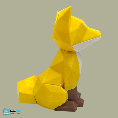 Baby Fox 3D Puzzle – Magnetic Assembly Toy for All Ages