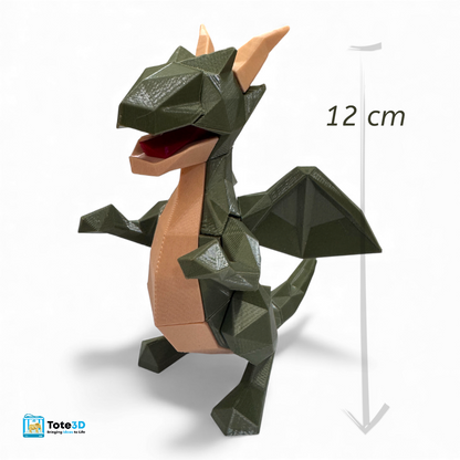Forest Dragon 3D Puzzle – Magnetic Snap-Fit Fantasy Toy