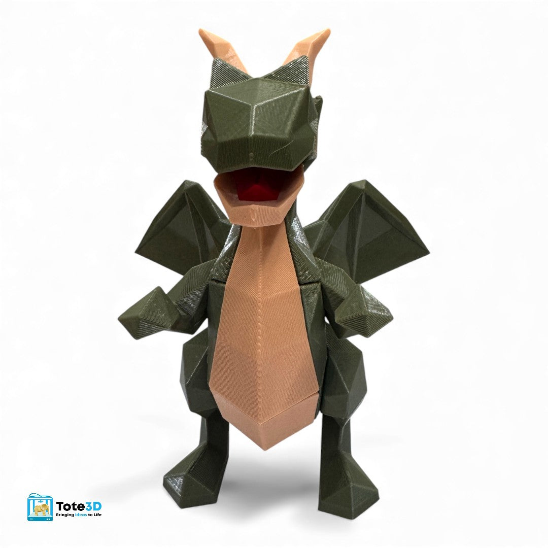 Forest Dragon 3D Puzzle – Magnetic Snap-Fit Fantasy Toy