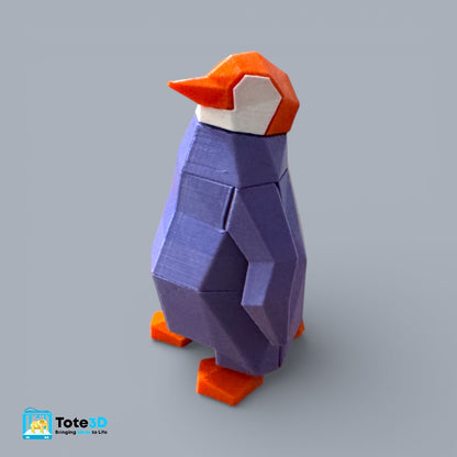 Chic Penguin 3D Magnetic Puzzle – Snap Fit Toy & Creative Build