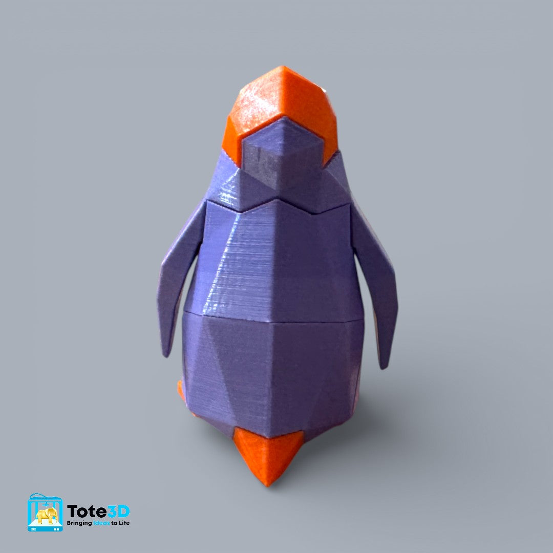 Chic Penguin 3D Magnetic Puzzle – Snap Fit Toy & Creative Build