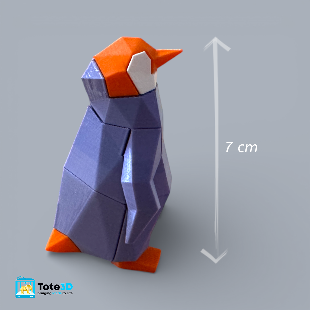 Chic Penguin 3D Magnetic Puzzle – Snap Fit Toy & Creative Build