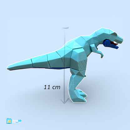 T-Rex 3D Magnetic Puzzle – Snap-Fit Dinosaur Desk Toy