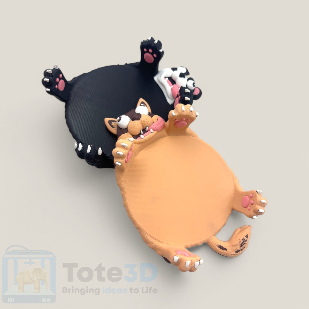 Panda & Shiba Coasters – Cute and Versatile