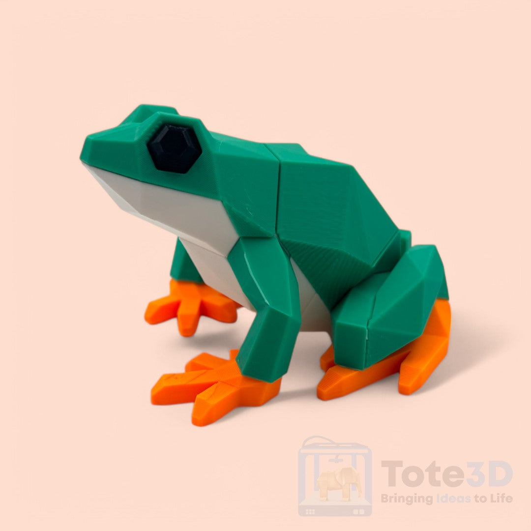 Magnetic 3D Frog Puzzle – Snap & Build