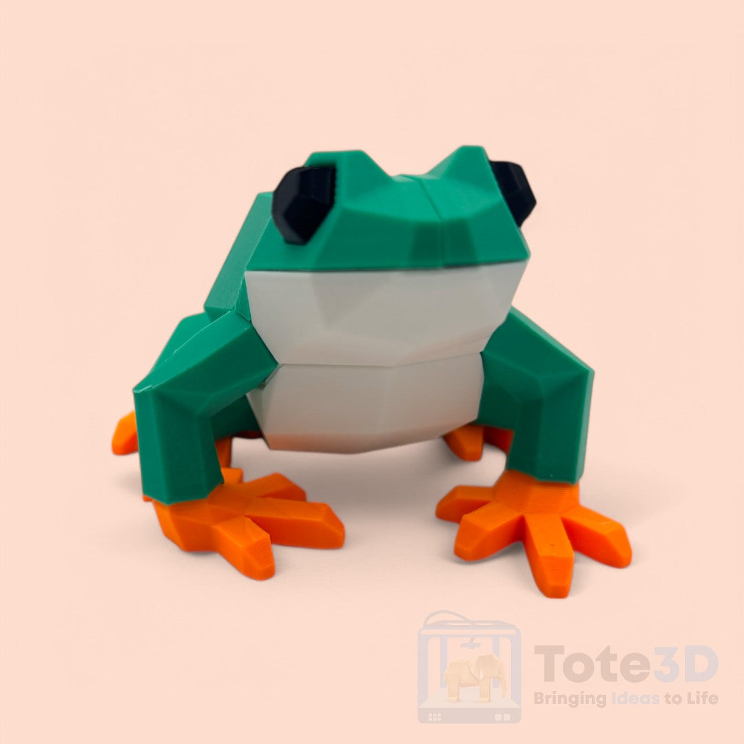 Magnetic 3D Frog Puzzle – Snap & Build