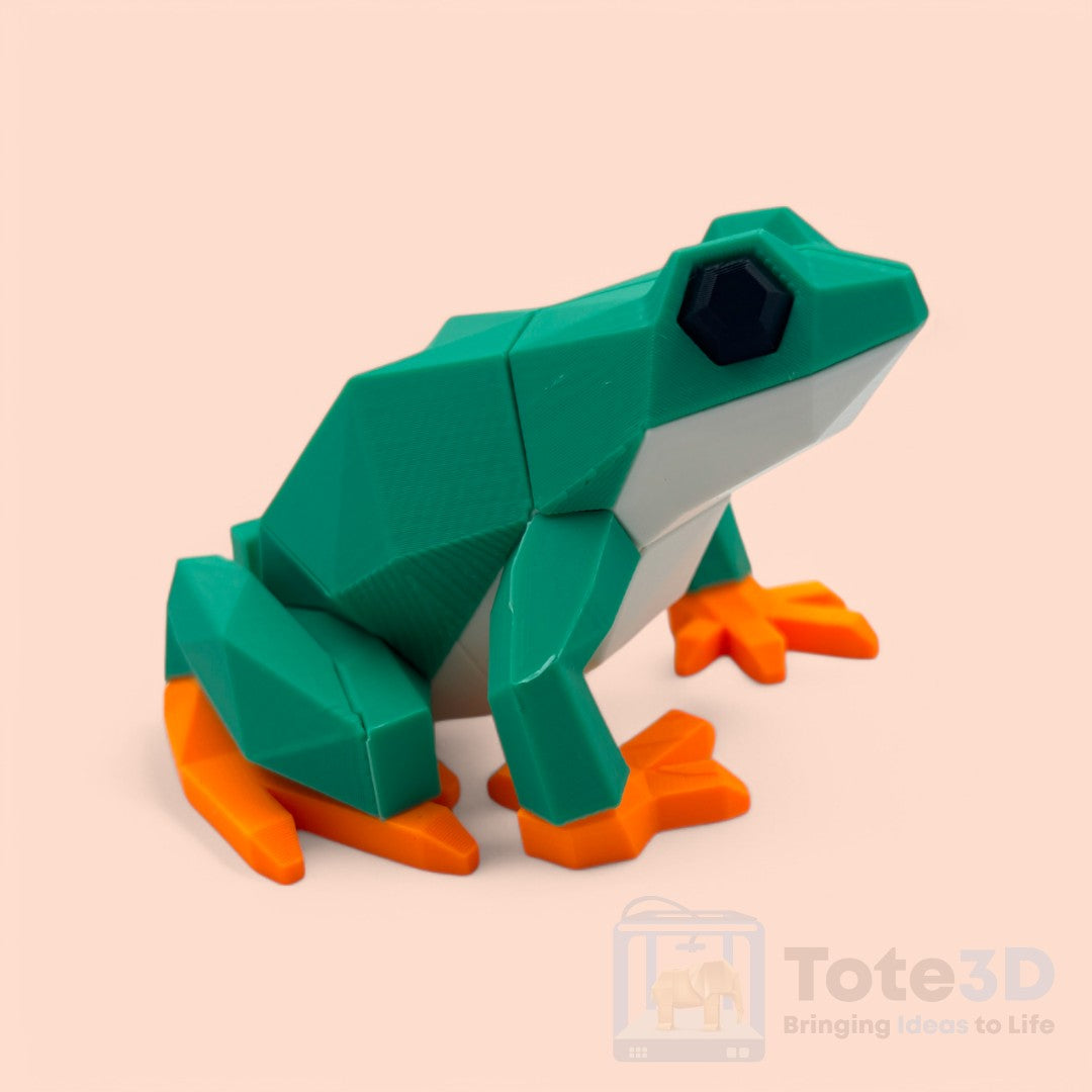 Magnetic 3D Frog Puzzle – Snap & Build