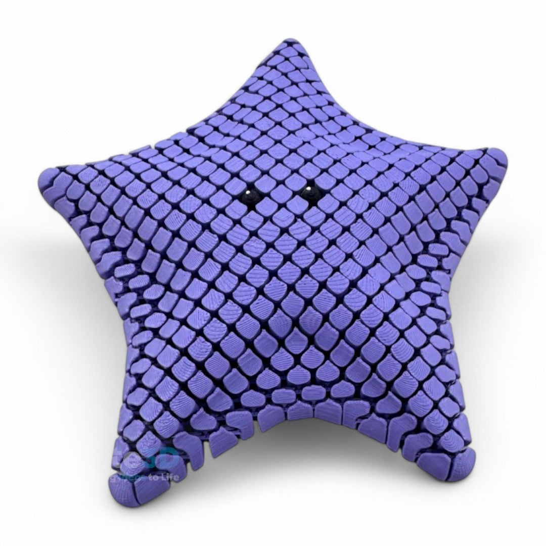 Flexi Star – Articulated 3D Printed Decorative Model & Fidget Fun