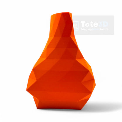 Geometric Neon Flower Vase – Modern Decor
