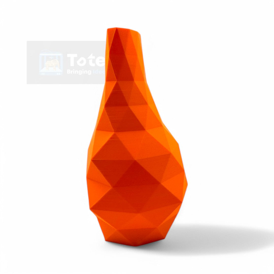 Geometric Neon Flower Vase – Modern Decor