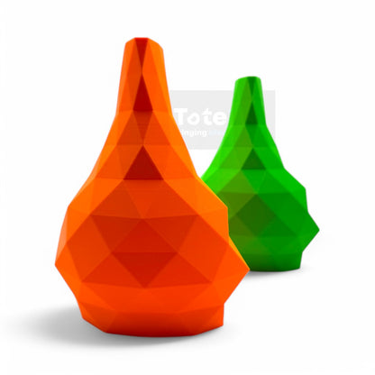 Geometric Neon Flower Vase – Modern Decor