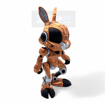 Rabbit Bot – Premium 3D Printed Collectible