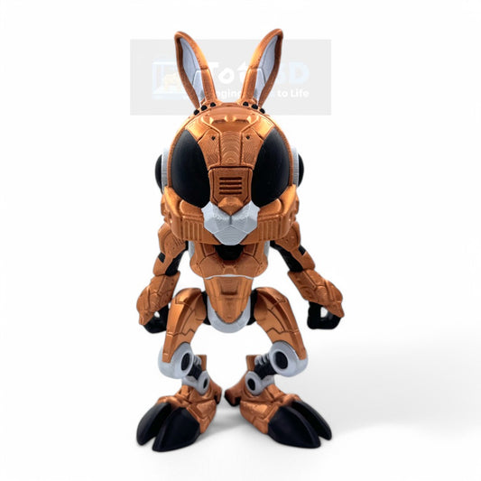 Rabbit Bot – Premium 3D Printed Collectible