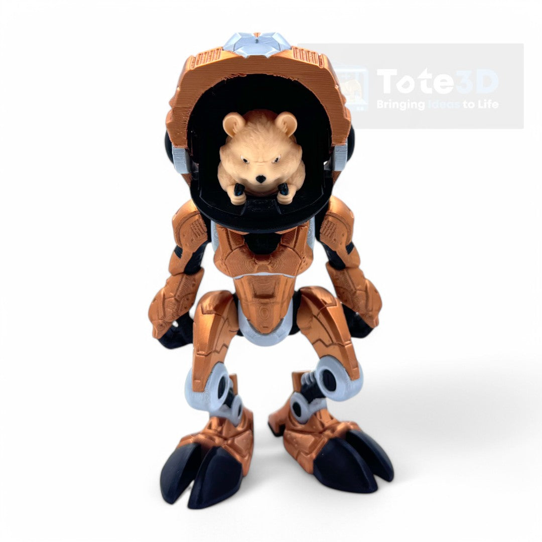 Rabbit Bot – Premium 3D Printed Collectible