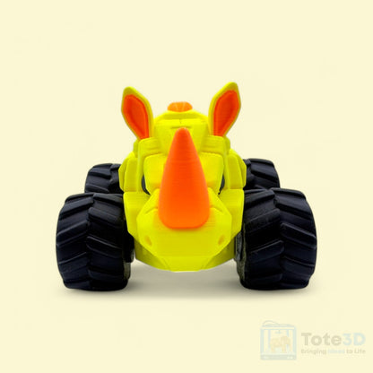 Rhino Monster Truck – Off Road Beast! 🚜🦏