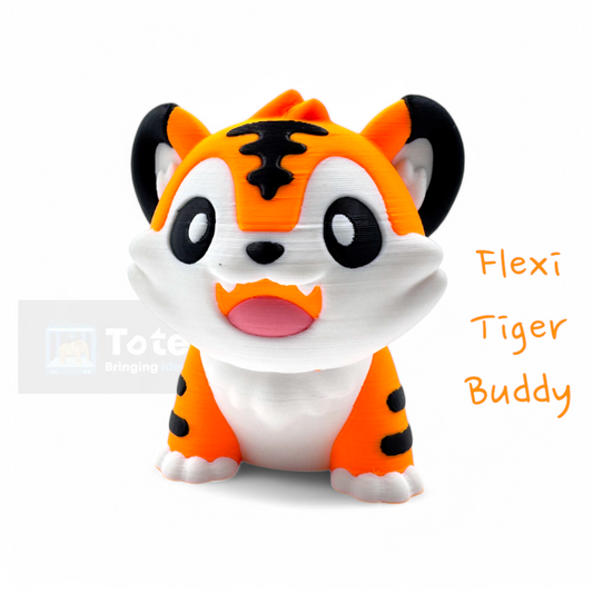 Playful Flexi Tiger Buddy – Articulated Companion