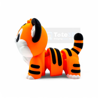 Playful Flexi Tiger Buddy – Articulated Companion