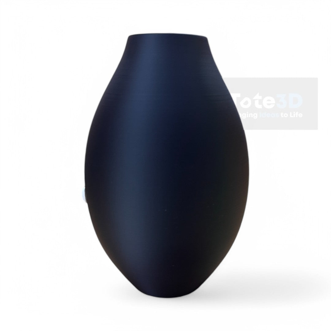 Wise Owl Vase – Black & White Home Decor