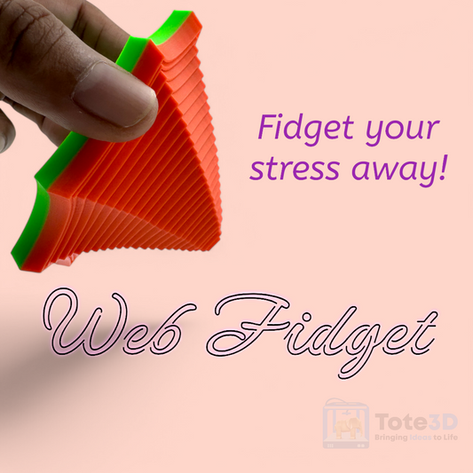 Web Fidget – Hypnotic Spin & Stress Relief!