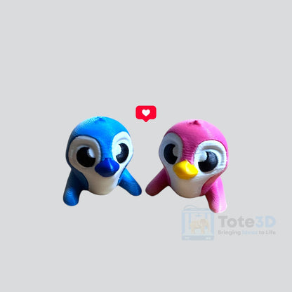 Penguins in Marble Igloo – Adorable Display Set