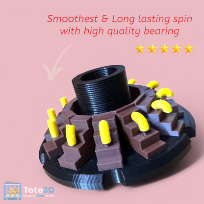 Animated Slinky Spinner – Camera Magic! 🎥