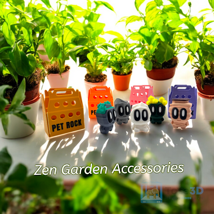 Expressive Rock Garden Set – Indoor & Zen Garden Accessories 🌿🪨