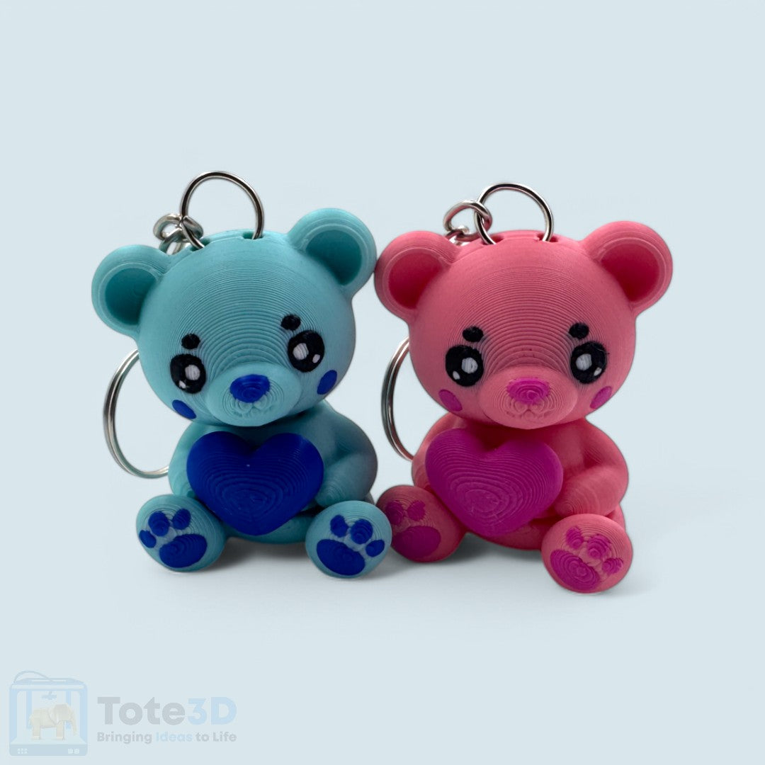 Flexi Magnetic Couple Teddy Keychains – Always Connected! 💕