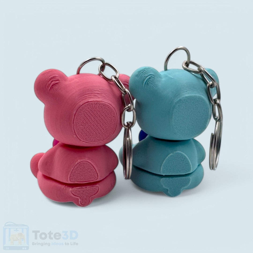 Flexi Magnetic Couple Teddy Keychains – Always Connected! 💕