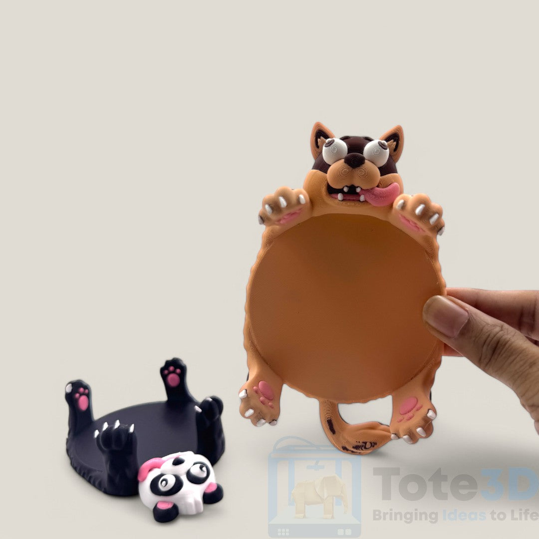 Panda & Shiba Coasters – Cute and Versatile