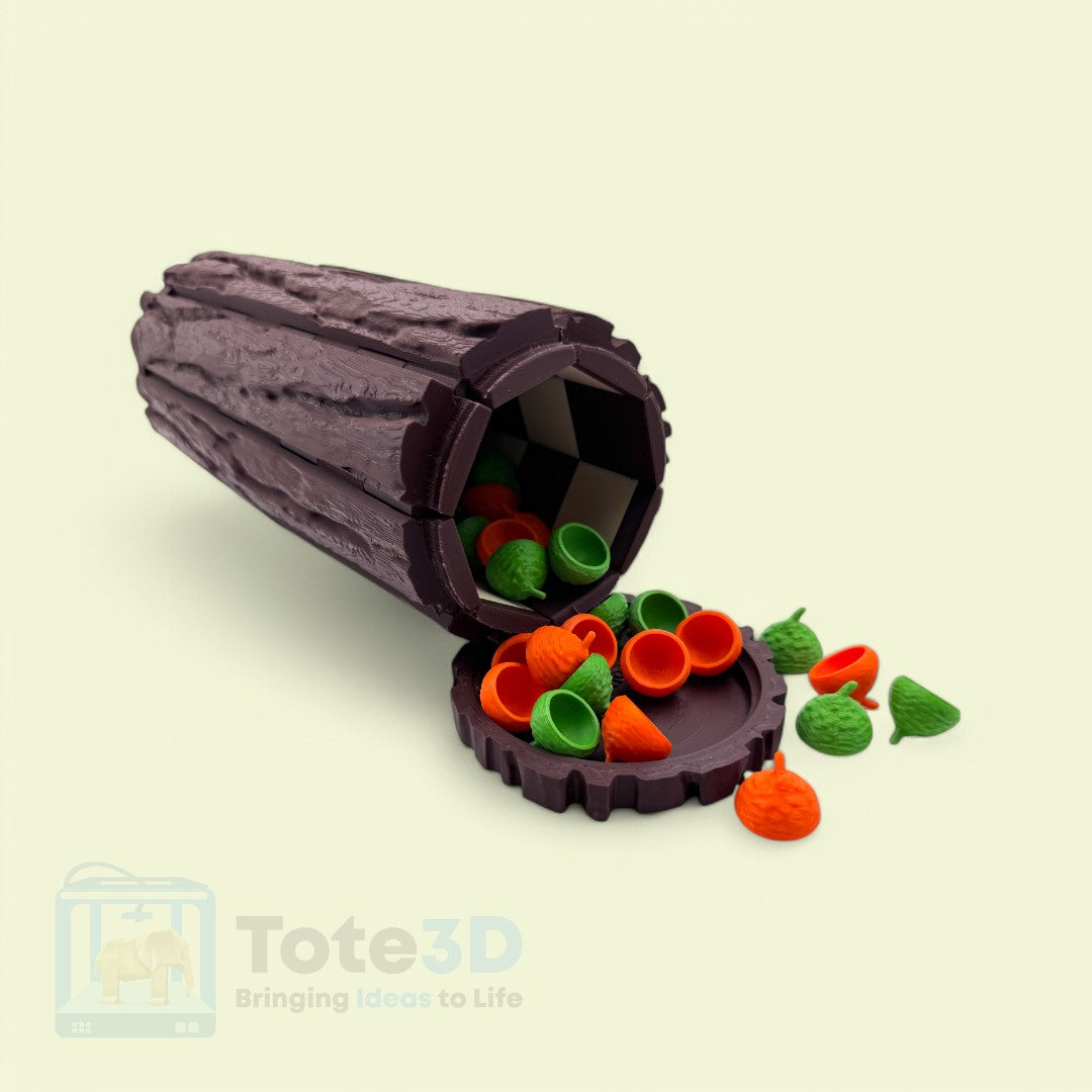 🌲 Mushroom Kingdom Chess & Checkers – The Magical Log Set! 🍄♟️