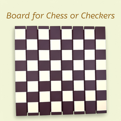 🌲 Mushroom Kingdom Chess & Checkers – The Magical Log Set! 🍄♟️