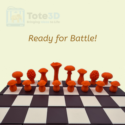 🌲 Mushroom Kingdom Chess & Checkers – The Magical Log Set! 🍄♟️